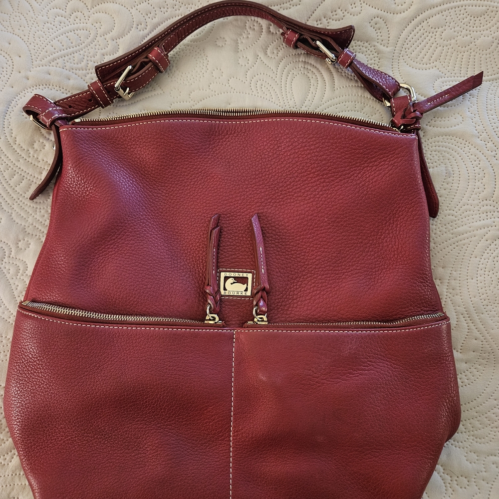 Dooney & Bourke Rich Burgundy Shoulder Bag